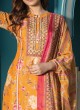 Art Silk Floral Printed Salwar Kameez